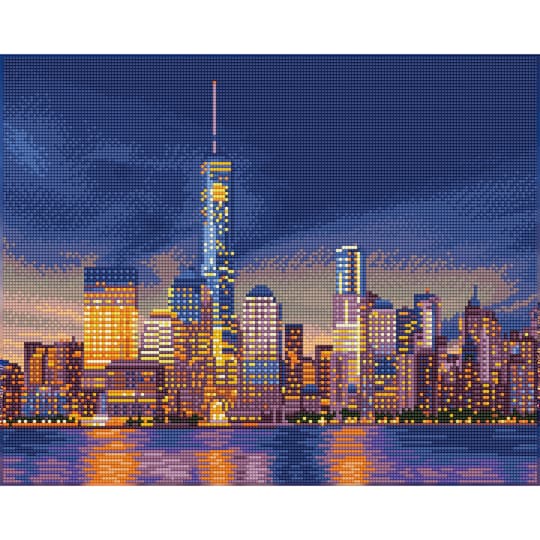 Diamond Dotz Facet Art Kit Nyc Night Skyline Michaels